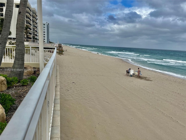 3475 S Ocean Blvd Unit 1130, Palm Beach, FL 33480 - water view featuring nearby beach