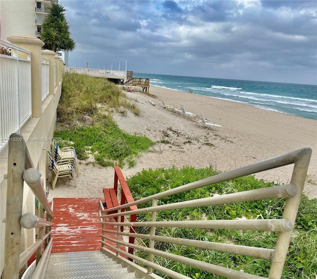 3475 S Ocean Blvd Unit 1130, Palm Beach, FL 33480 - water view featuring local beach