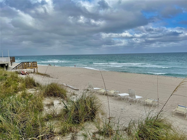 3475 S Ocean Blvd Unit 1130, Palm Beach, FL 33480 - water view with nearby beach