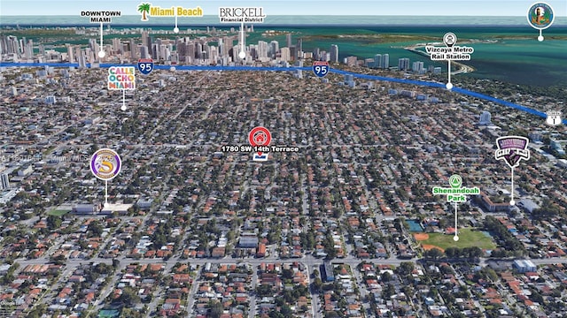 1780 SW 14th Ter, Miami, FL 33145 - map of property location