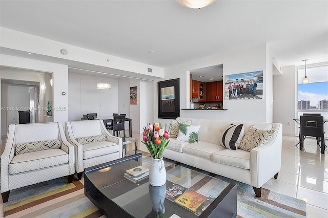 19400 Turnberry Way Unit 1131, Aventura, FL 33180 - living area featuring light tile patterned floors