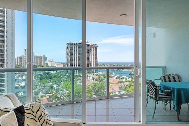 19400 Turnberry Way Unit 1131, Aventura, FL 33180 - balcony featuring a city view