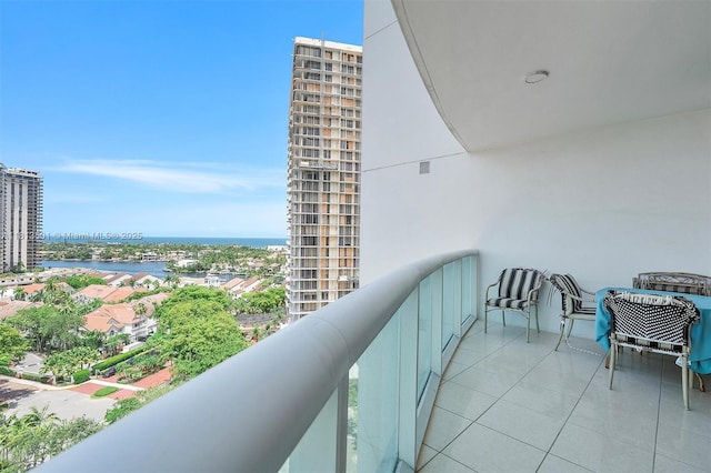 19400 Turnberry Way Unit 1131, Aventura, FL 33180 - balcony with a city view and a water view