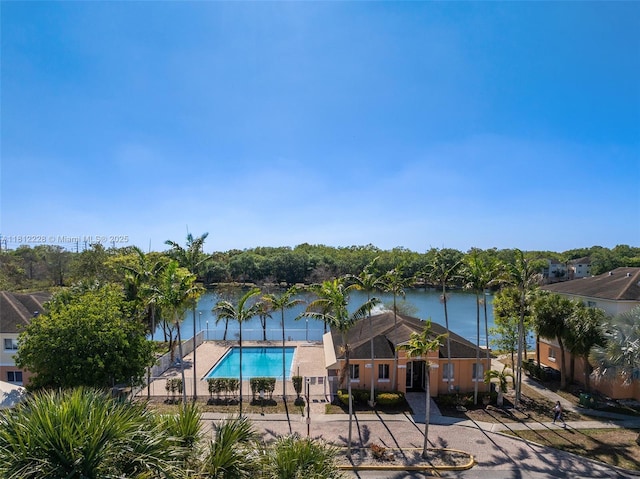 3690 N 56th Ave Unit 948, Hollywood, FL 33021 - view of swimming pool with a water view