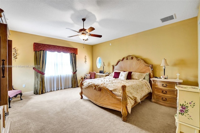 3308 Islewood Ave, Weston, FL 33332 - bedroom featuring light colored carpet, a ceiling fan, and baseboards