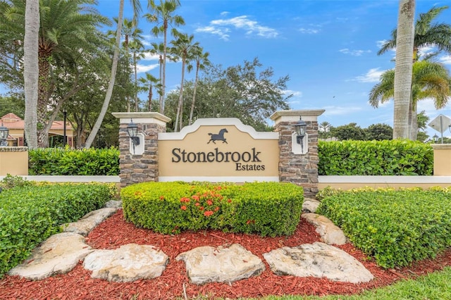 3250 W Stonebrook Cir, Davie, FL 33330 - view of community sign