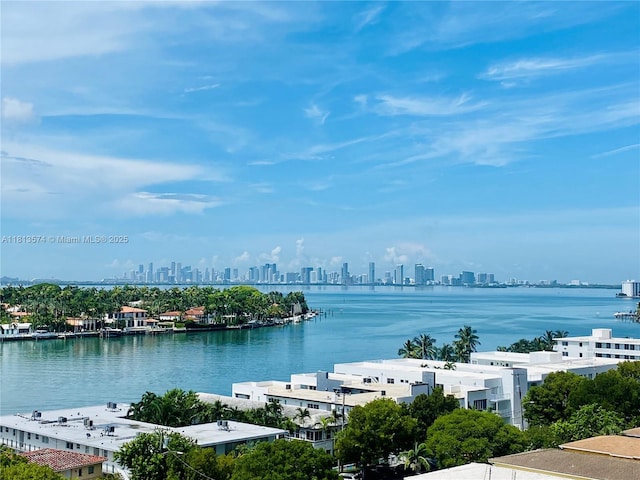 6900 Bay Dr Unit 10D, Miami Beach, FL 33141 - water view with skyline