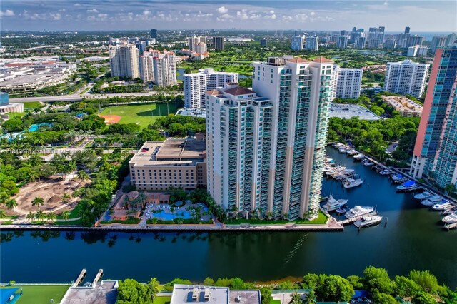 3330 NE 190th St Unit 416, Aventura, FL 33180 - view of urban area with a large body of water