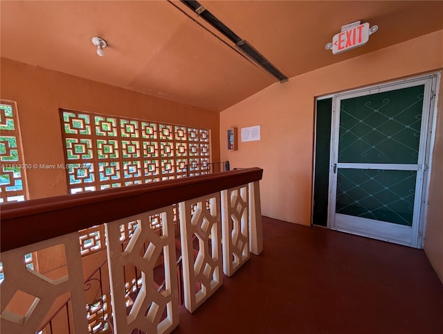 19080 NE 3rd Ct Unit 311, Miami, FL 33179 - hall with lofted ceiling