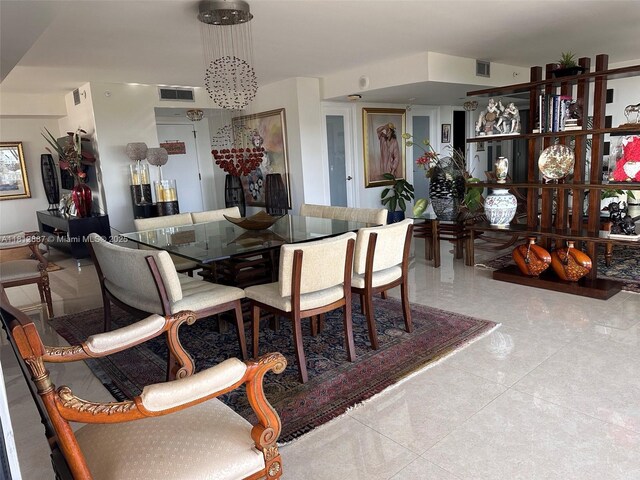 1000 Quayside Ter Unit 1101, Miami, FL 33138 - view of tiled dining area