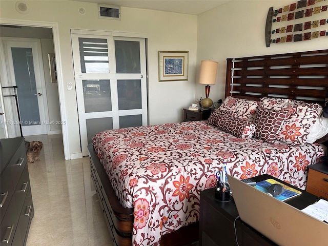 1000 Quayside Ter Unit 1101, Miami, FL 33138 - bedroom with a closet and light tile patterned flooring