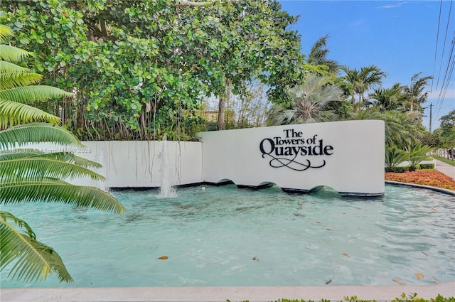 1000 Quayside Ter Unit 1101, Miami, FL 33138 - view of community / neighborhood sign