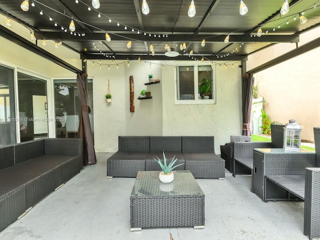 2810 River Run Cir E, Miramar, FL 33025 - view of patio featuring an outdoor hangout area