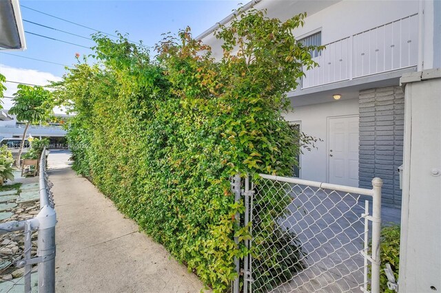 7342 Gary Ave, Miami Beach, FL 33141 - entrance to property with a gate