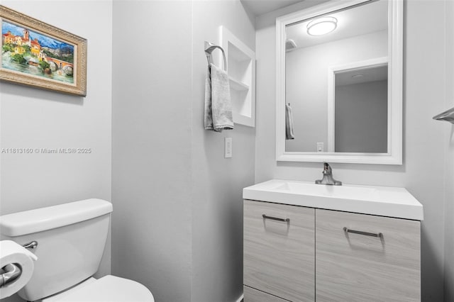 14100 Langley Pl, Davie, FL 33325 - bathroom with toilet and vanity