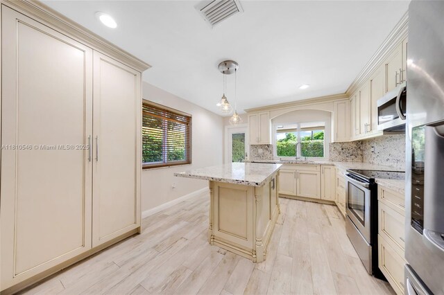 1237 Dove Ave, Miami Springs, FL 33166 - bedroom featuring light colored carpet, ceiling fan, and recessed lighting