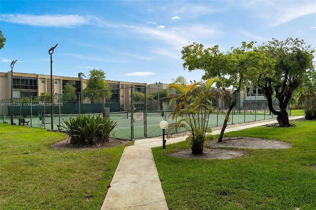 8401 SW 107th Ave Unit 117E, Miami, FL 33173 - view of tennis court