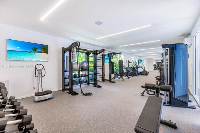 10250 Collins Ave Unit Ph1, Bal Harbour, FL 33154 - view of workout area