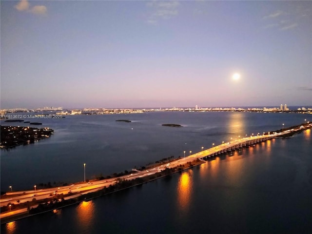 3131 NE 7th Ave Unit Ph4901, Miami, FL 33137 - water view featuring a notable bridge