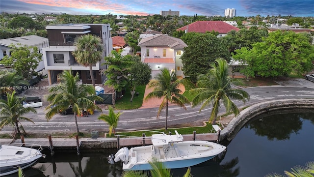 3229 Canal Dr, Pompano Beach, FL 33062 - drone / aerial view of a nearby body of water