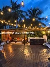 9291 SW 88th St, Miami, FL 33176 - view of wooden terrace