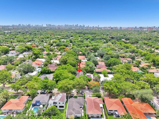 1450 Ortega Ave, Coral Gables, FL 33134 - aerial view of skyline