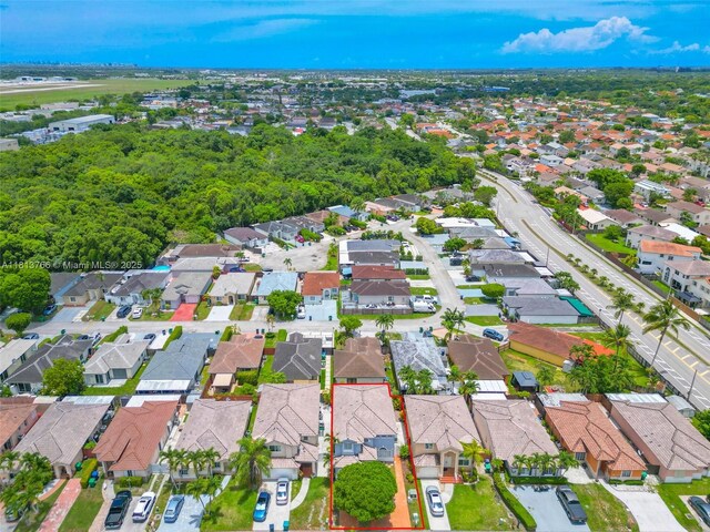 14011 SW 151st Ave, Miami, FL 33196 - view of property location featuring nearby suburban area and property parcel outlined