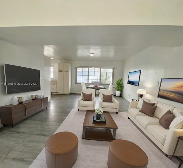 1201 S Biscayne Point Rd, Miami Beach, FL 33141 - view of living room