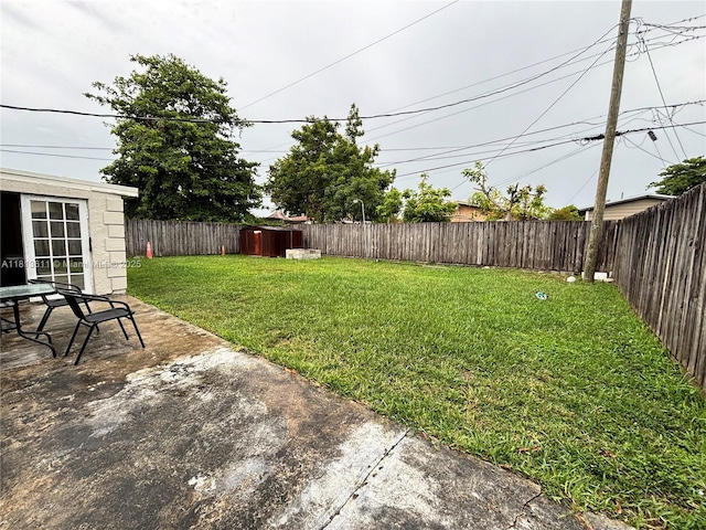 6907 SW 22nd Ct, Miramar, FL 33023 - view of yard featuring a patio area