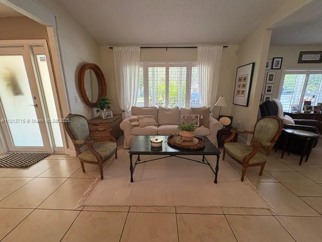 13324 SW 100th Ter, Miami, FL 33186 - living area featuring tile patterned floors