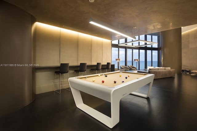 18555 Collins Ave Unit 1703, Sunny Isles Beach, FL 33160 - recreation room with expansive windows