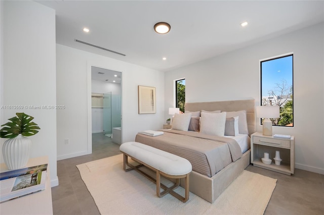 1201 SW 23rd St Right, Unit Right, Miami, FL 33145 - bedroom featuring recessed lighting and baseboards