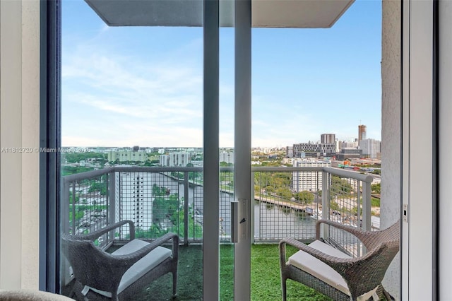 10 SW S River Dr Unit Ph108, Miami, FL 33130 - balcony featuring a view of city