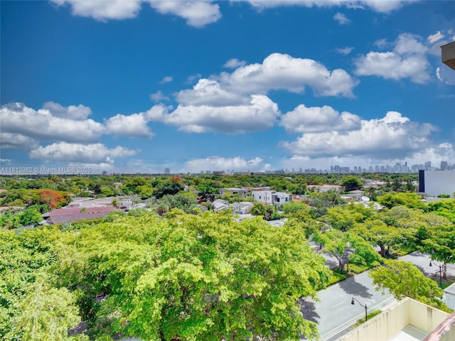 3000 Coral Way Unit 715, Miami, FL 33145 - aerial view of city skyline and a tree filled landscape