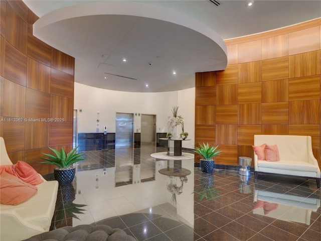 3000 Coral Way Unit 715, Miami, FL 33145 - building lobby featuring recessed lighting