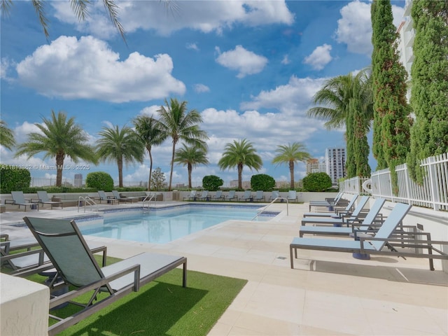 3000 Coral Way Unit 715, Miami, FL 33145 - community pool with a patio
