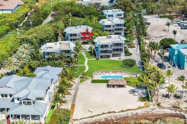 140 Aregood Ln Unit C2, Plantation Key, FL 33036 - aerial view of a pool area