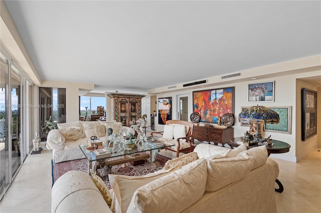 3 Grove Isle Dr Unit C1610, Miami, FL 33133 - living area with light tile patterned floors