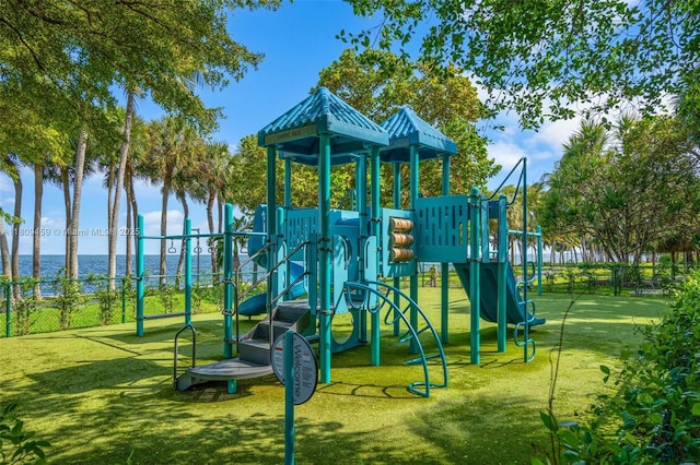 3 Grove Isle Dr Unit C1610, Miami, FL 33133 - community playground featuring a water view
