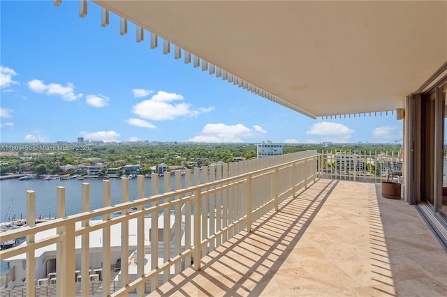 3 Grove Isle Dr Unit C1610, Miami, FL 33133 - balcony featuring a water view