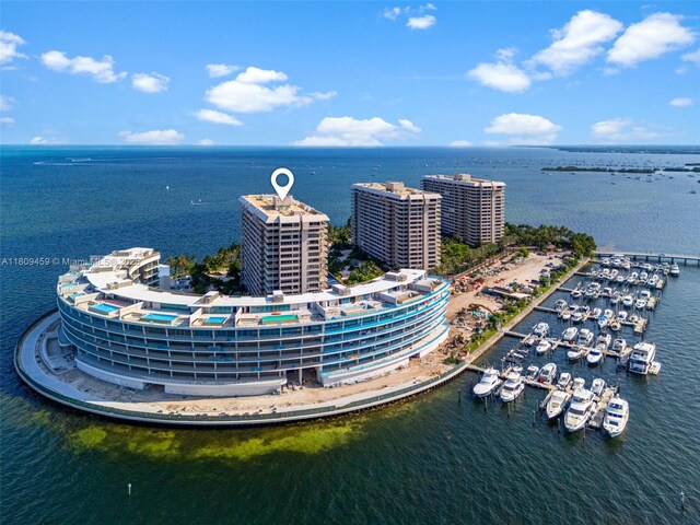 3 Grove Isle Dr Unit C1610, Miami, FL 33133 - aerial view of a nearby body of water