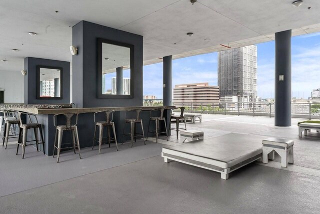 690 SW 1st Ct Unit 1006, Miami, FL 33130 - view of patio featuring a city view