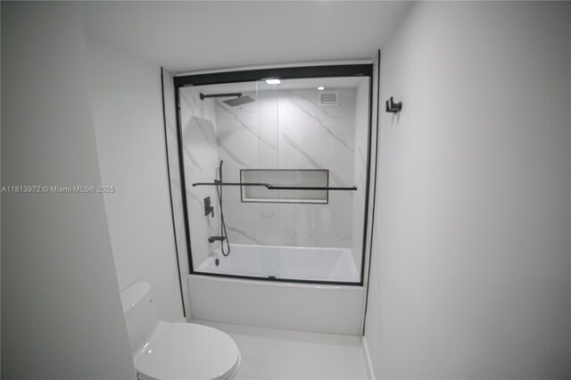 200 Leslie Dr Unit 314, Hallandale Beach, FL 33009 - bathroom with toilet and enclosed tub / shower combo