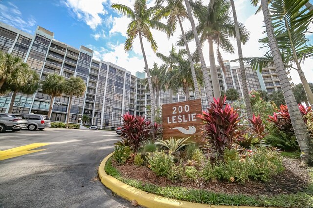 200 Leslie Dr Unit 314, Hallandale Beach, FL 33009 - view of apartment building / complex with uncovered parking