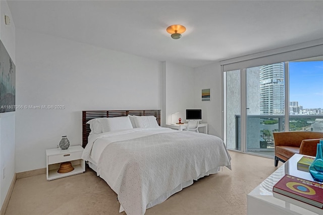 400 Alton Rd Unit 1409, Miami Beach, FL 33139 - bedroom with access to outside