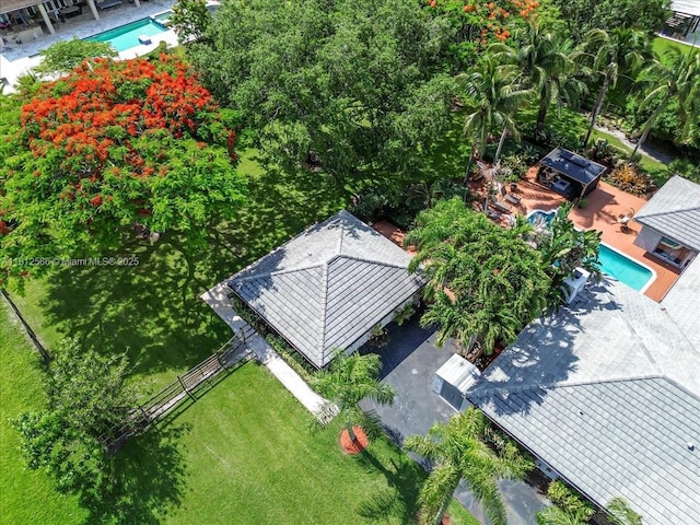 3030 SW 117th Ave, Davie, FL 33330 - view from above of property with a pool
