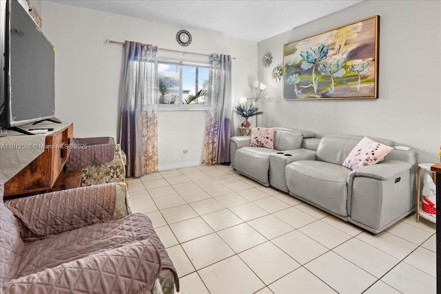 3030 SW 117th Ave, Davie, FL 33330 - living room featuring light tile patterned floors