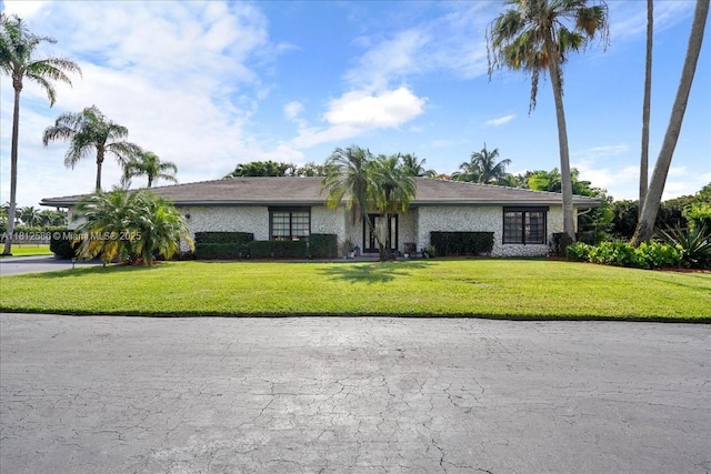 3030 SW 117th Ave, Davie, FL 33330 - view of front facade with a front lawn