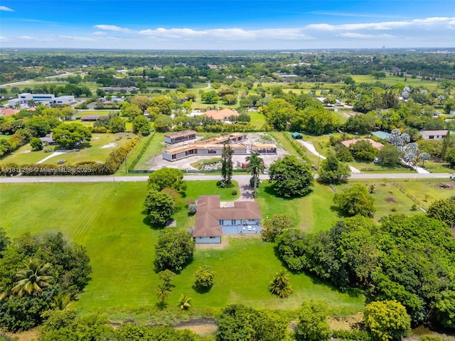 17550 SW 59th Ct, Southwest Ranches, FL 33331 - bird's eye view of a tree filled landscape