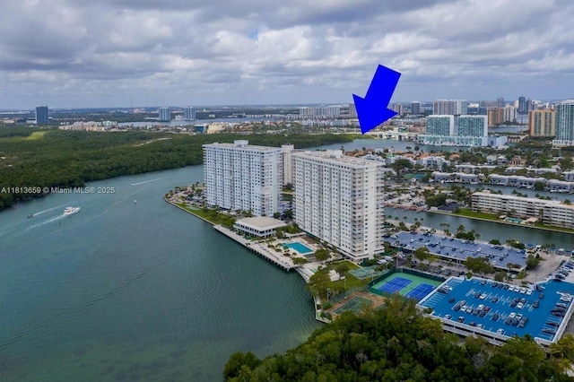 300 Bayview Dr Unit 102, Sunny Isles Beach, FL 33160 - view of urban area with a large body of water